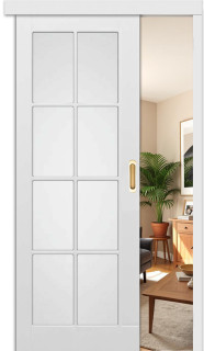 Раздвижная дверь "Порта", по, белый