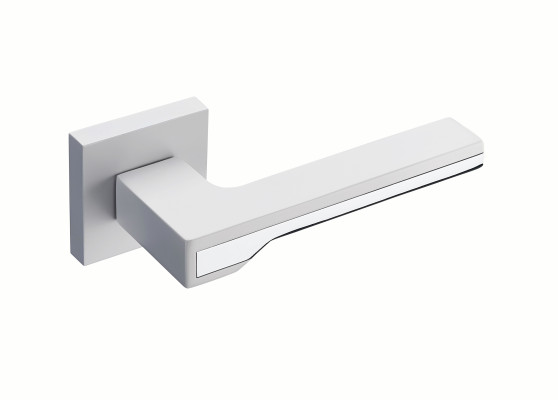 Ручка Fantom "Адель" матовый белый/хром блестящий