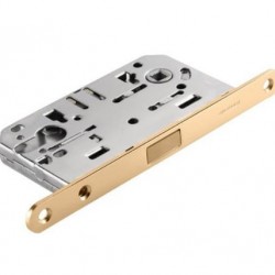 Замок под цилиндр магнитный ADDEN BAU, KEY-5085 MAG Мат. золото
