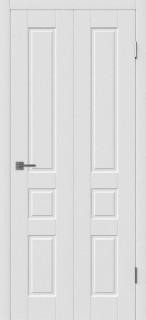 Складная дверь "Честер", пг, белый