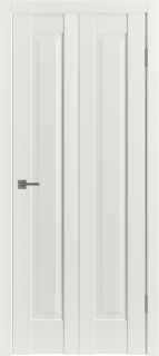 Складная дверь "ER 1", пг, Emalex Midwhite