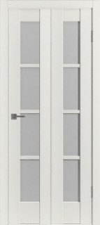 Складная дверь "ER 1", по, Emalex Midwhite