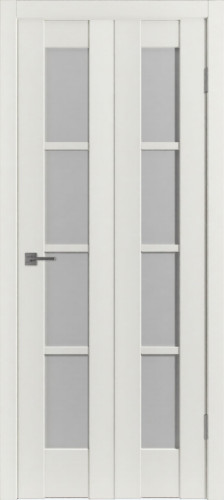 Складная дверь "ER 1", по, Emalex Midwhite