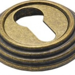 Накладка на цилиндр ADDEN BAU, SC V001 AGED BRONZE