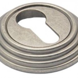 Накладка на цилиндр ADDEN BAU, SC V001 AGED SILVER