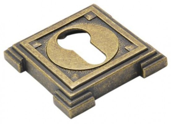Накладка на цилиндр ADDEN BAU, SC VQ001 AGED BRONZE