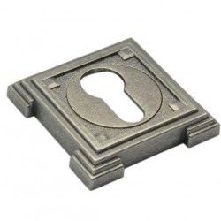 Накладка на цилиндр ADDEN BAU, SC VQ001 AGED SILVER
