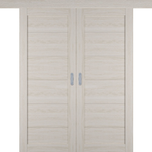 Раздвижная двустворчатая дверь "Атум PRO Х32", пг, Scansom Oak