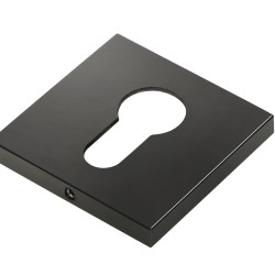 Накладка на цилиндр BUSSARE квадратная, B0-40 B.NICKEL, Чёрный никель