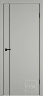 Межкомнатная дверь "Basic 1V", пг, Emalex taupe, кромка ABS black (ЗПЗм1) Межкомнатная дверь "Basic 1V", пг, Emalex taupe, кромка ABS black (ЗПЗм1)