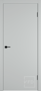 Межкомнатная дверь "Basic", пг, Emalex steel, кромка ABS black (ЗПЗм1) Межкомнатная дверь "Basic", пг, Emalex steel, кромка ABS black (ЗПЗм1)