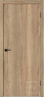 Межкомнатная дверь "BASIC", пг, Texas oak, ABS black Межкомнатная дверь "BASIC", пг, Texas oak, ABS black