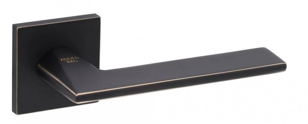 Ручка ADDEN BAU, BINARY Q572 BLACK / GOLD RIM (цвет ЧЁРНЫЙ МАТОВЫЙ/ЗОЛОТО)