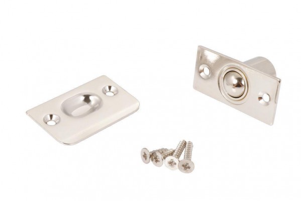 Защелка шариковая BUSSARE BL NICKEL, никель