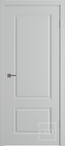 Межкомнатная дверь "Чикаго", пг, silver