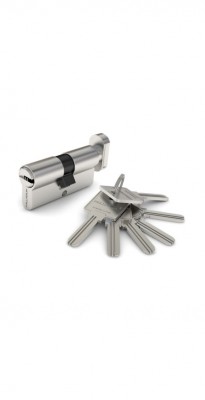 Цилиндр, ключ, ADDEN BAY, CYL 5-60 KNOB CHROME