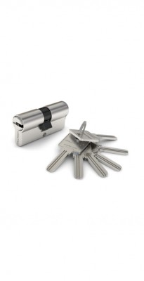 Цилиндр, ключ, ADDEN BAY, CYL 5-60 KEY CHROME