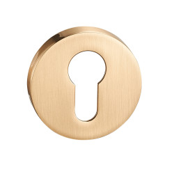 Накладка на цилиндр Fantom, CYL-30 22K SATIN, золото матовое