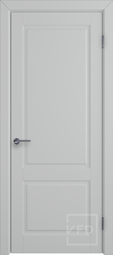 Межкомнатная дверь "Доррен", пг, Silver