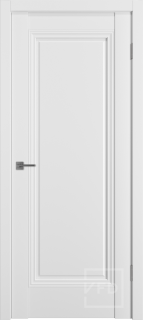 Межкомнатная дверь "EF1", пг, Emalex Ice