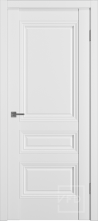 Межкомнатная дверь "EF3", пг, Emalex Ice