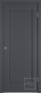 Межкомнатная дверь "Elegant 1 Fly", по, Emalex midwhite onyx