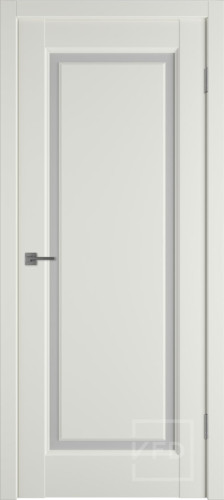 Межкомнатная дверь "Elegant 1 Fly", по, Emalex midwhite