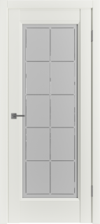 Межкомнатная дверь "Emalex E1", по Emalex Midwhite