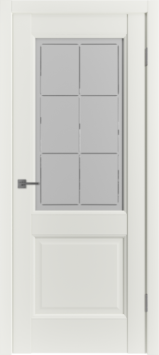 Межкомнатная дверь "Emalex E2", по Emalex Midwhite Межкомнатная дверь "Emalex E2", по Emalex Midwhite