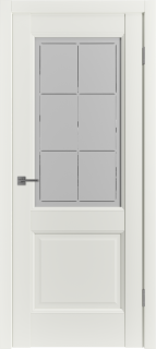 Межкомнатная дверь "Emalex E2", по Emalex Midwhite