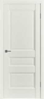 Межкомнатная дверь "Emalex E3", пг, Emalex Midwhite