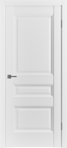 Межкомнатная дверь "EST3", пг, Emalex Ice