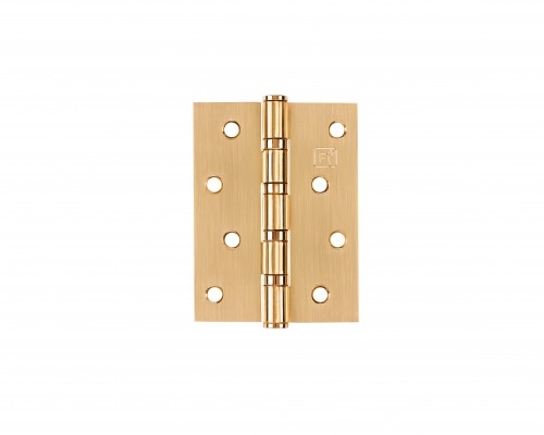 Петля Fantom с 4-мя подшипниками, Hinge 100-4BB FH 22K SATIN (золото мат.)