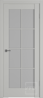 Межкомнатная дверь "Innova 01R", по (White Cloud), ПЭТ