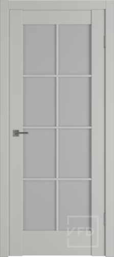 Межкомнатная дверь "Innova 01R", по (White Cloud), ПЭТ