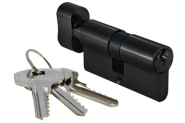 Цилиндр, ключ, ADDEN BAY, CYL 5-60 KNOB BLACK