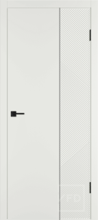 Межкомнатная дверь " Linea ART2", пг, Mocco, Black mould
