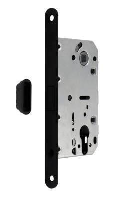 Замок под цилиндр магнитный ADDEN BAU, KEY-5085 MAG GRAPHITE