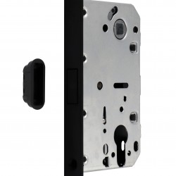 Замок под цилиндр магнитный ADDEN BAU, KEY-5085 MAG GRAPHITE