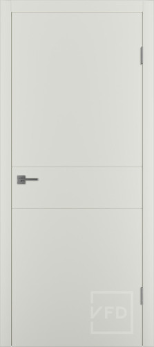 Межкомнатная дверь "Меридиан 2H", пг, Magnolia