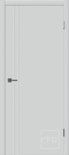Межкомнатная дверь "Меридиан 2V", пг, белый