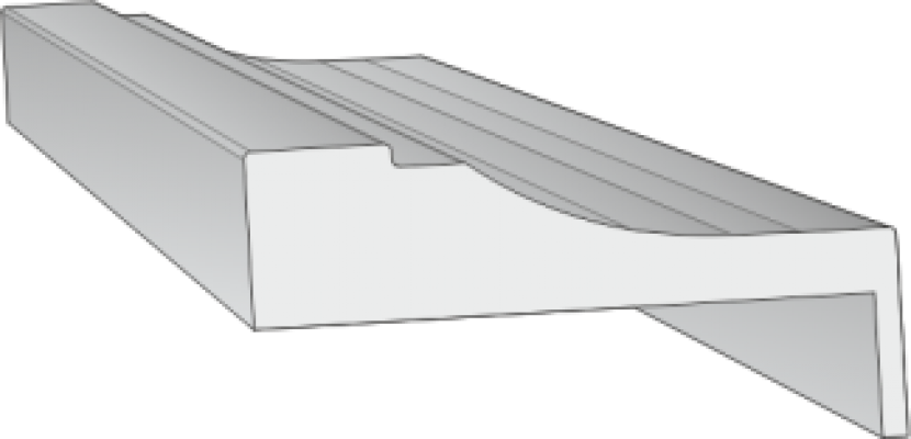 Наличник НТ№37 80x22x2440 мм (под заказ) НЕСТАНДАРТ