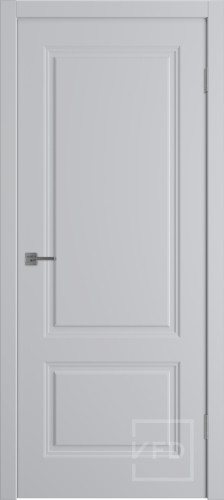 Межкомнатная дверь "Норра 2", пг, светло-серый