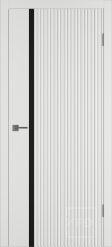 Межкомнатная дверь "Sector", по, Mocco, black gloss