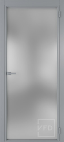 Алюминевая дверь System R00 Chrome стекло White Cloud Алюминевая дверь System R00 Chrome стекло White Cloud