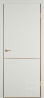 Межкомнатная дверь "URBAN 2H", пг, Emalex Midwhite, GM GE 4x4
