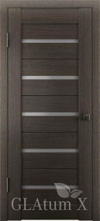Межкомнатная дверь "Атум Х7", по, серый дуб