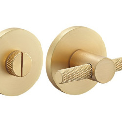 Фиксатор сантехнический Morelli, MH-WC-R6T MSG, мат. сатинированное золото